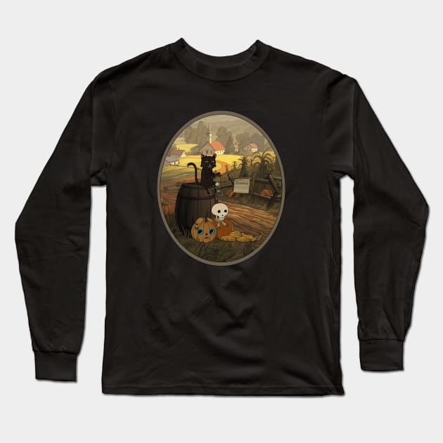 At the end of the road Long Sleeve T-Shirt by runcatrun